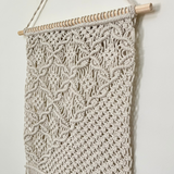 Medium Asymmetrical Macrame Wall Art | Boho Decor