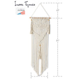 Lotus Flower Macrame Wall Hanging – Medium Size