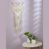Lotus Flower Macrame Wall Hanging – Medium Size